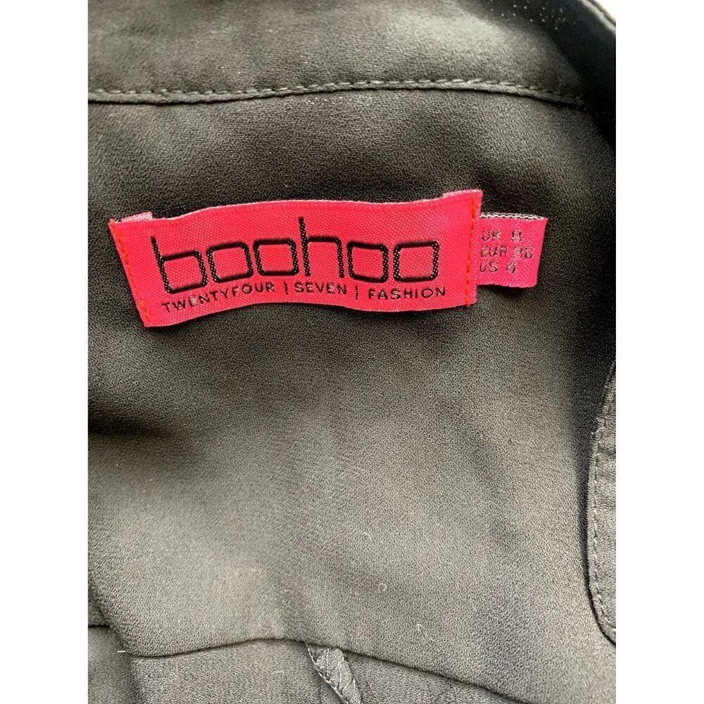 Boohoo Women’s Black Sheer Top - Picture 6 of 7